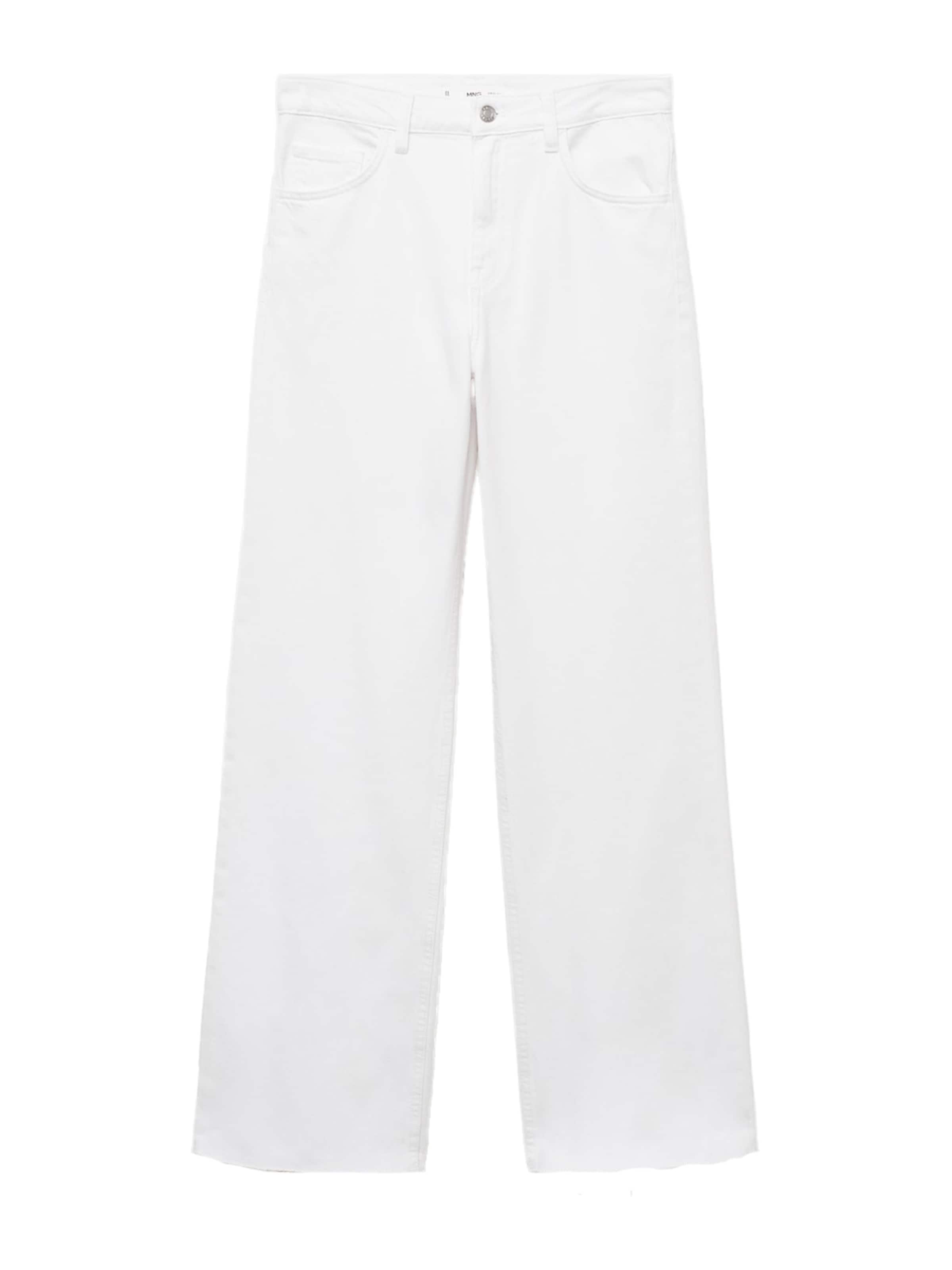 MANGO Štandardný strih Džínsy 'DANILA' - Biela: predná strana