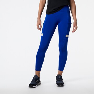 new balance Workout Pants in Blue: front