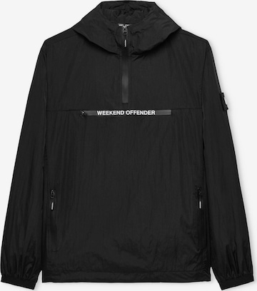 Veste mi-saison 'Ranglin' Weekend Offender en noir : devant