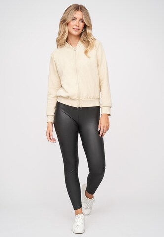 Veste mi-saison Cloud5ive en beige : devant