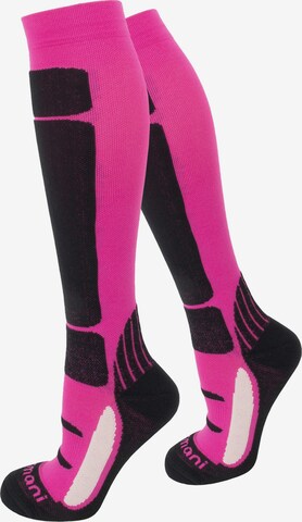 Chaussettes montantes normani en noir