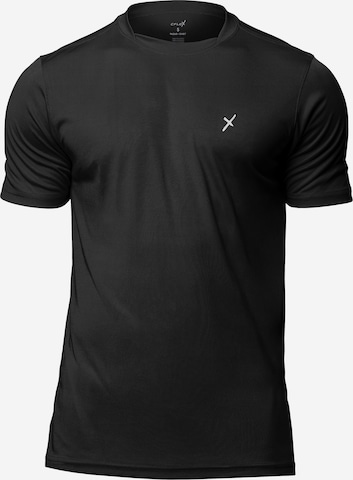 cflex Funktionsshirt 'Sportswear Collection' in Schwarz: Vorderseite