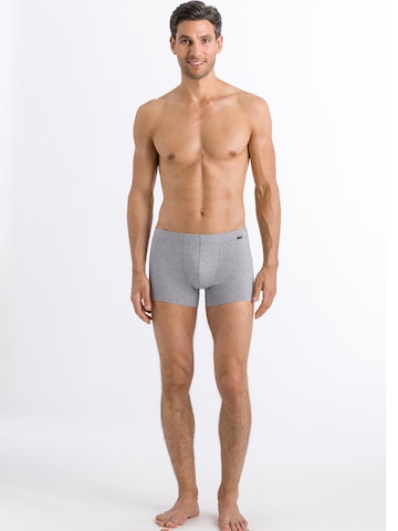 Hanro Boxer shorts ' Cotton Essentials ' in Grey: front