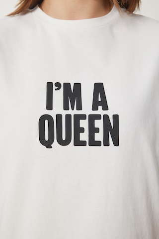 T-shirt Happiness İstanbul en blanc