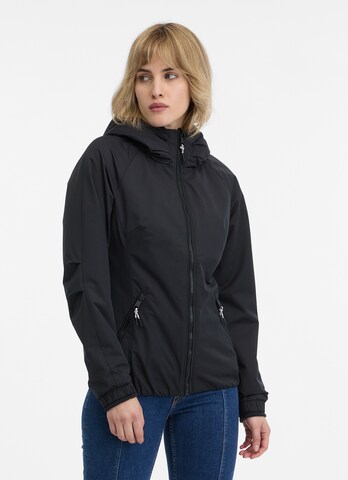 Ragwear Between-Season Jacket in Black: front