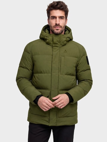 Schöffel Outdoor jacket in Green: front