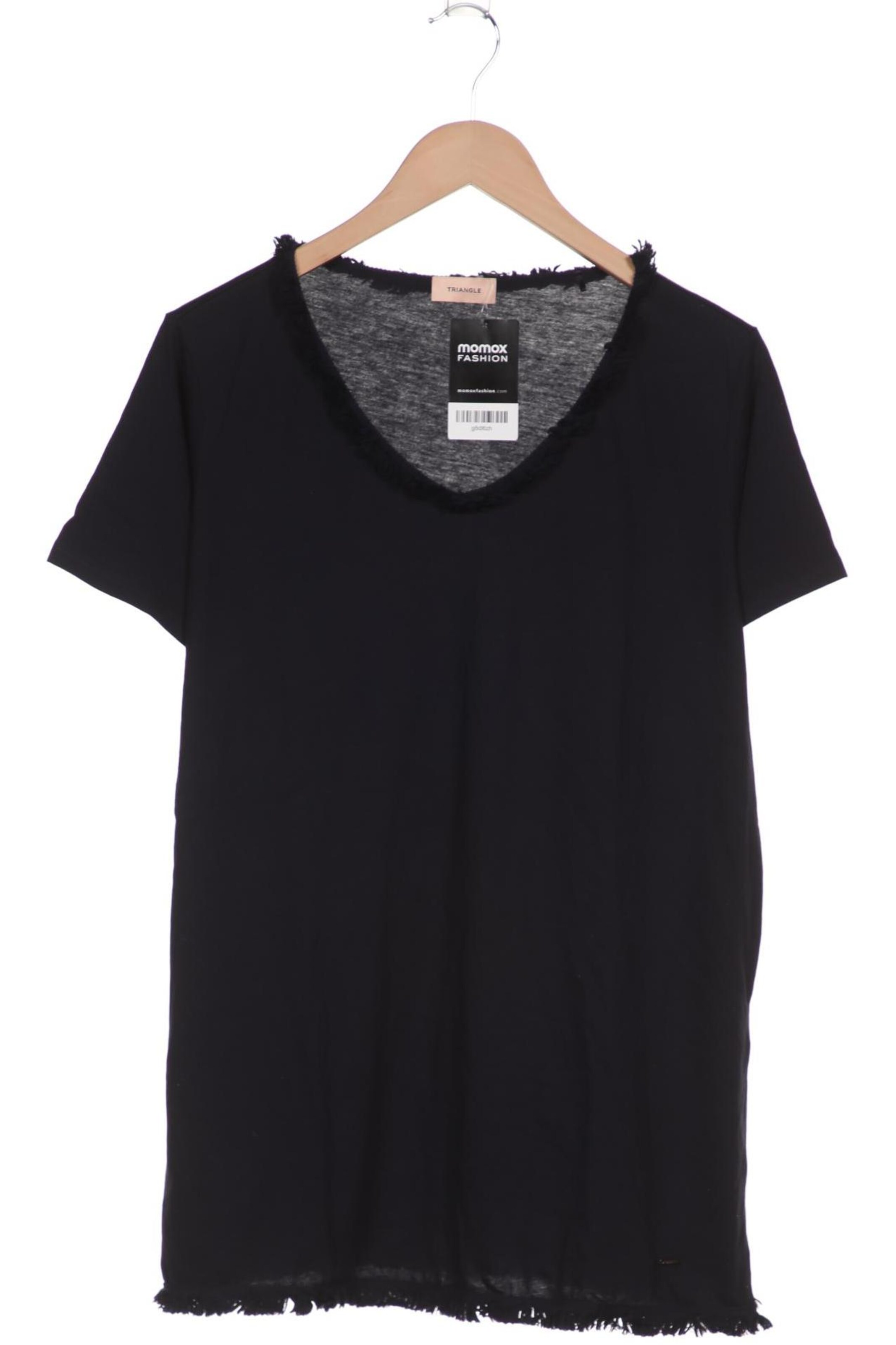 TRIANGLE Top & Shirt in 4XL in Blue: front