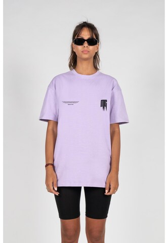 MJ Gonzales Shirt 'METAMORPHOSE V.2' in Purple