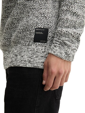 TOM TAILOR DENIM Sweater in White