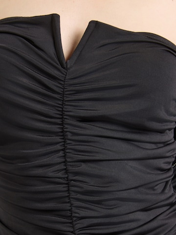 ABOUT YOU - Body camiseta 'Dilara' en negro
