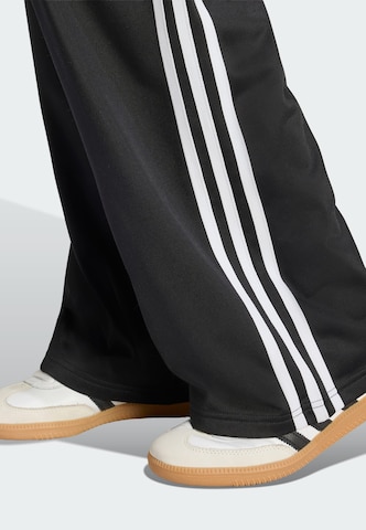 ADIDAS ORIGINALS Wide Leg Hose 'Firebird' in Schwarz