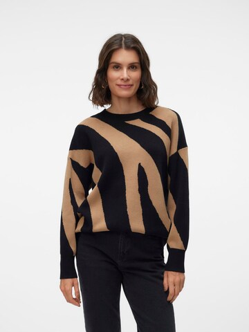 VERO MODA Trui 'VMNancy' in Zwart: voorkant