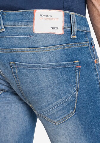 PIONEER Slimfit Jeans in Blau