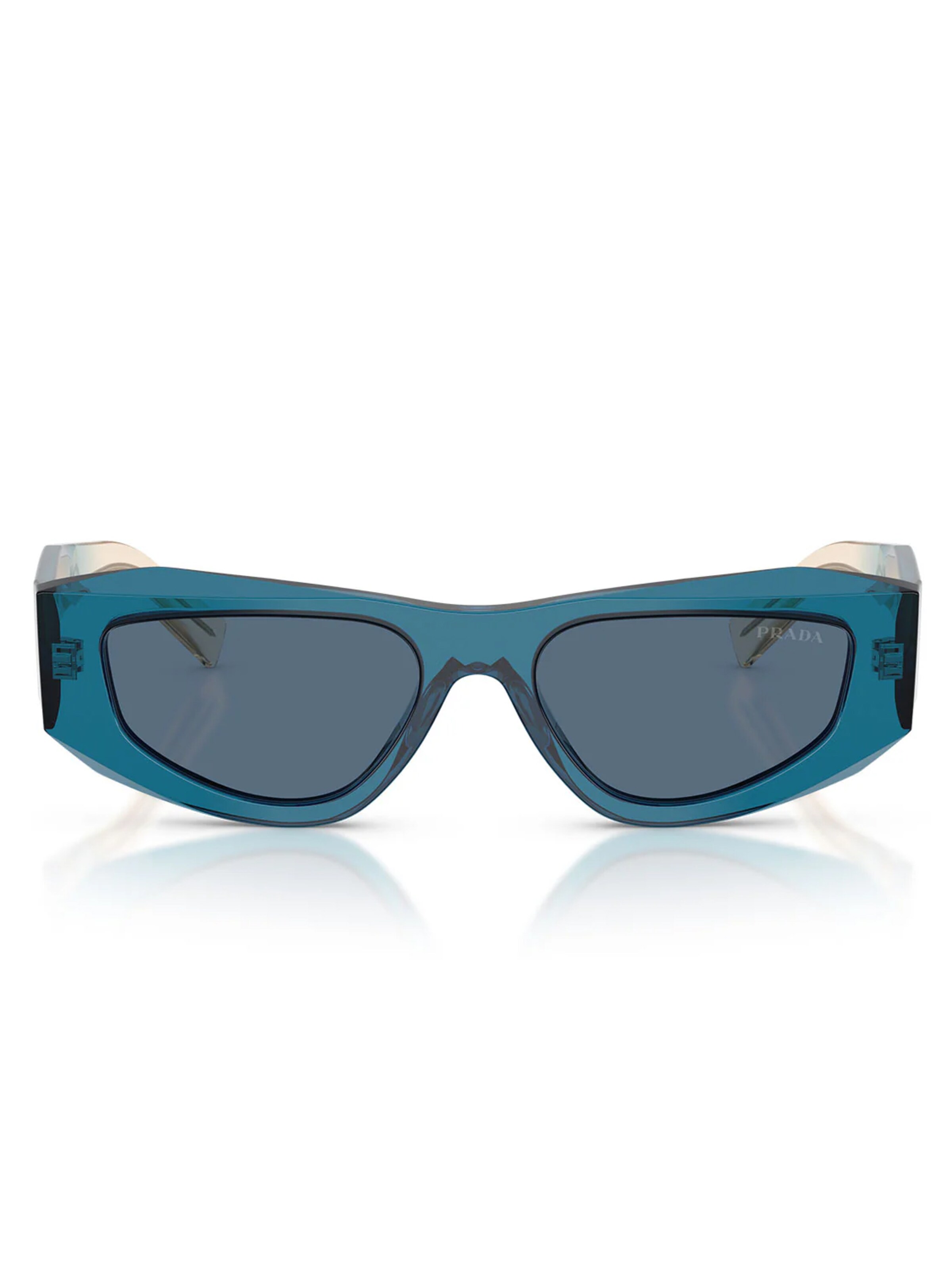 PRADA Zonnebril 'Prada  PRB19S 24F80S' in Blauw