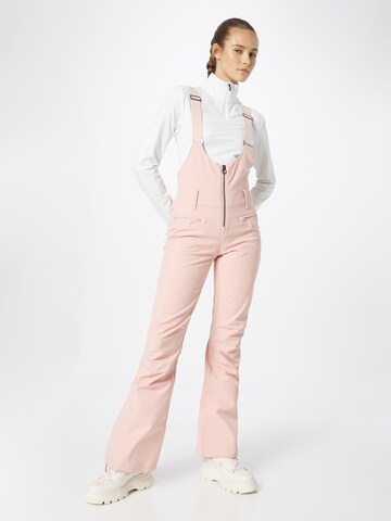 Regular Pantalon de sport 'SUMMIT' ROXY en rose : devant