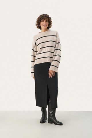 Part Two Pullover 'Mikola' i beige