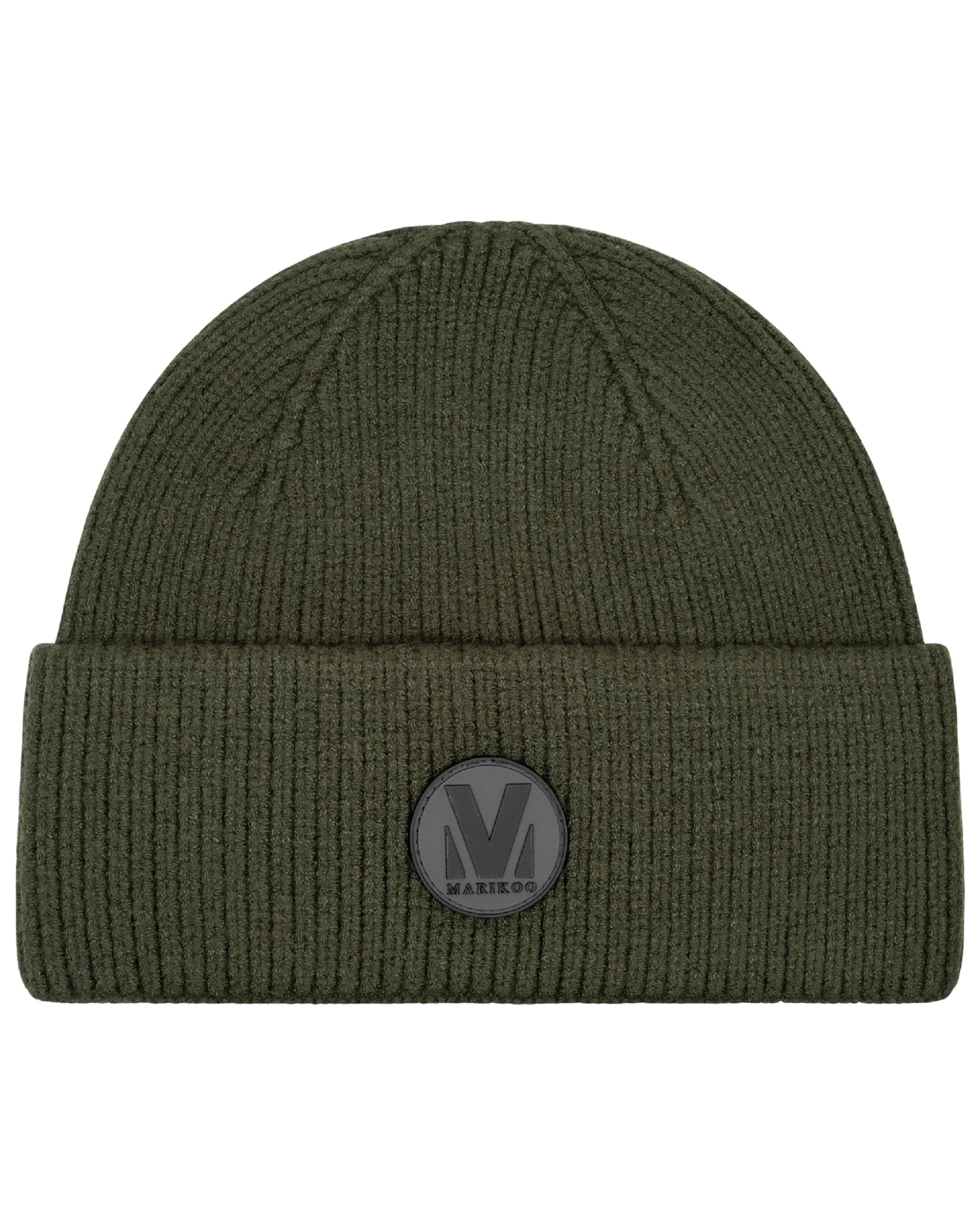 MARIKOO Beanie 'Effelin 16' in Green: front