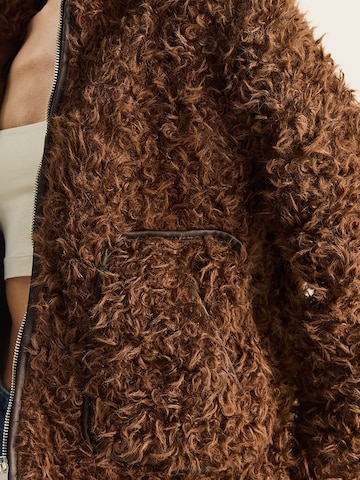Bianco Lucci Between-Season Jacket in Brown