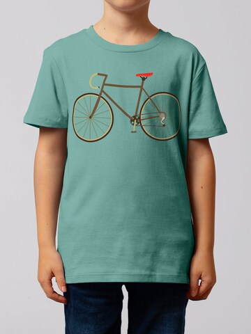watabout.kids T-Shirt 'Fahrrad' in Blau