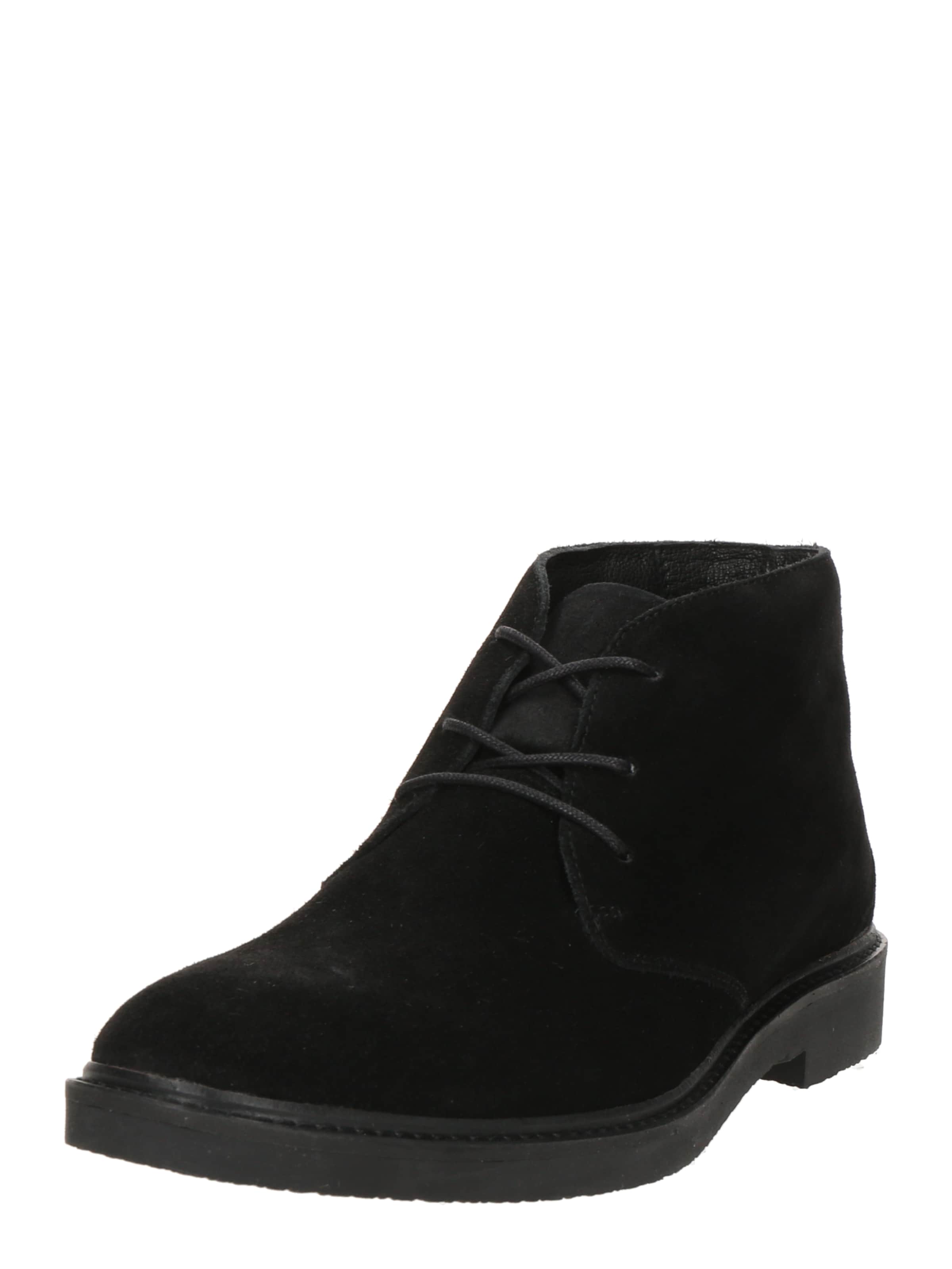 ABOUT YOU Chukka Boots 'Yunus' in Schwarz: Vorderseite