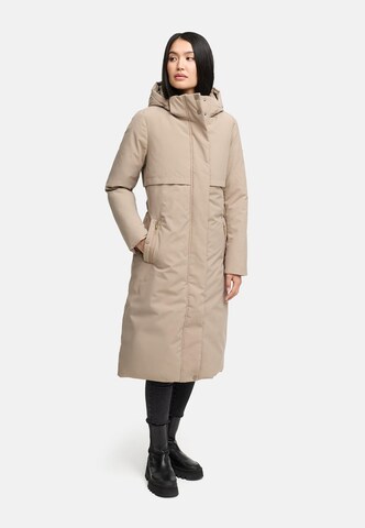 Manteau fonctionnel 'Waldbummler 14' NAVAHOO en gris : devant