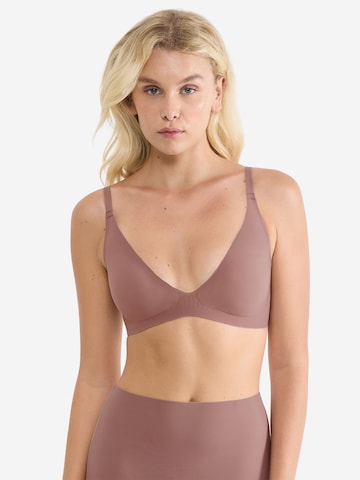 SLOGGI Push-up BH ' Blue ZERO Feel 20 THE UP ' in Bruin: voorkant