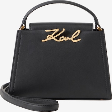 Karl Lagerfeld Käsilaukku 'K/SIGNATURE' värissä musta: etupuoli