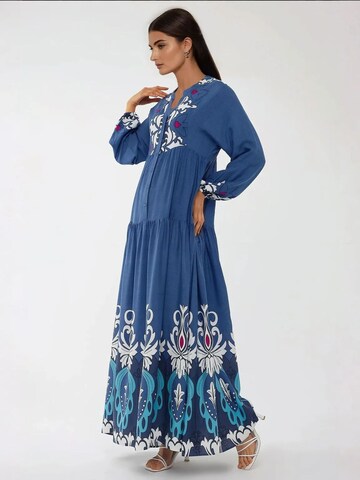 Hiccup - Vestidos camiseiros em azul