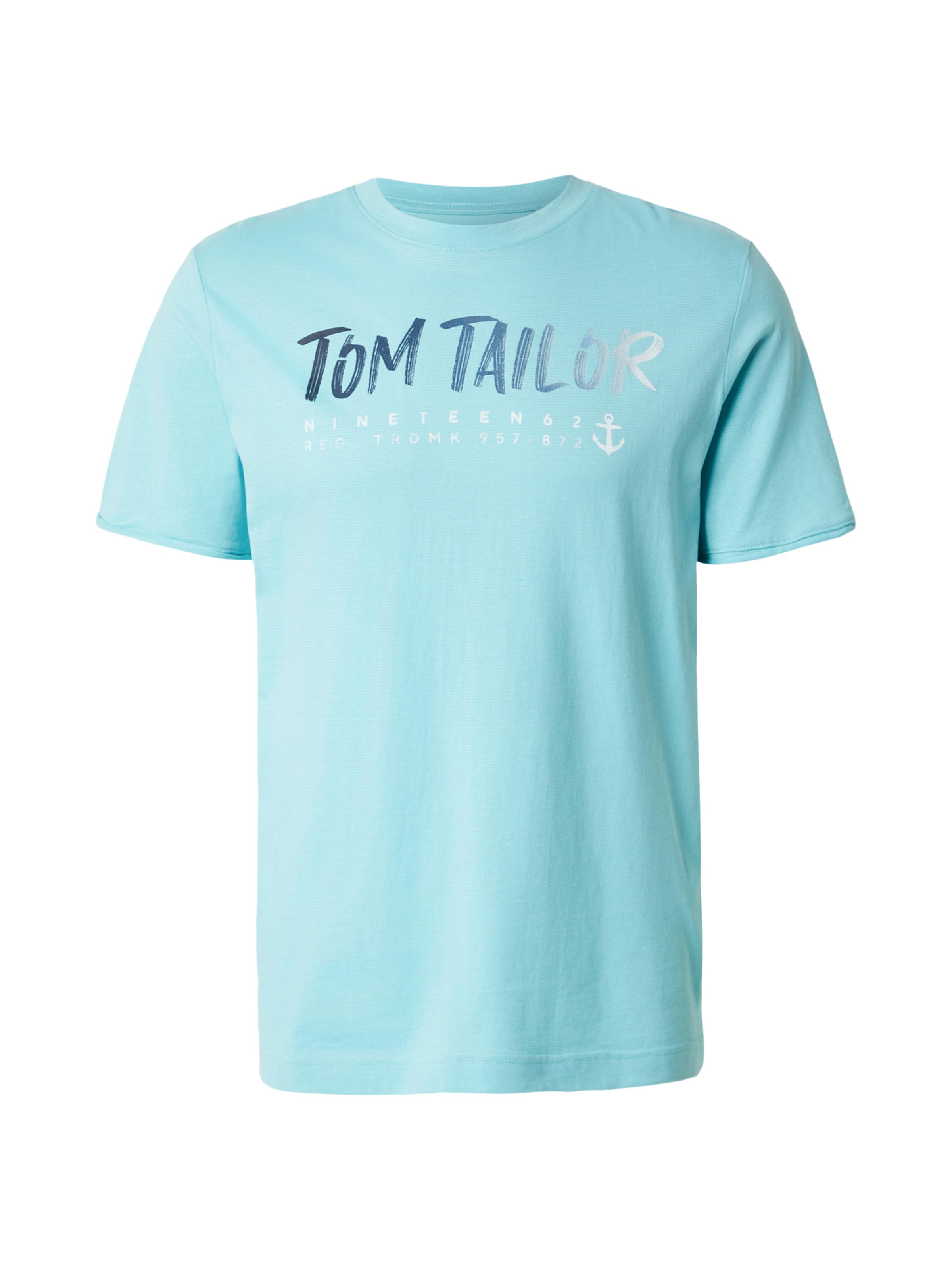 T-Shirt TOM TAILOR en bleu : devant
