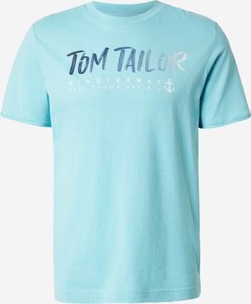 TOM TAILOR Shirt in Blue: front