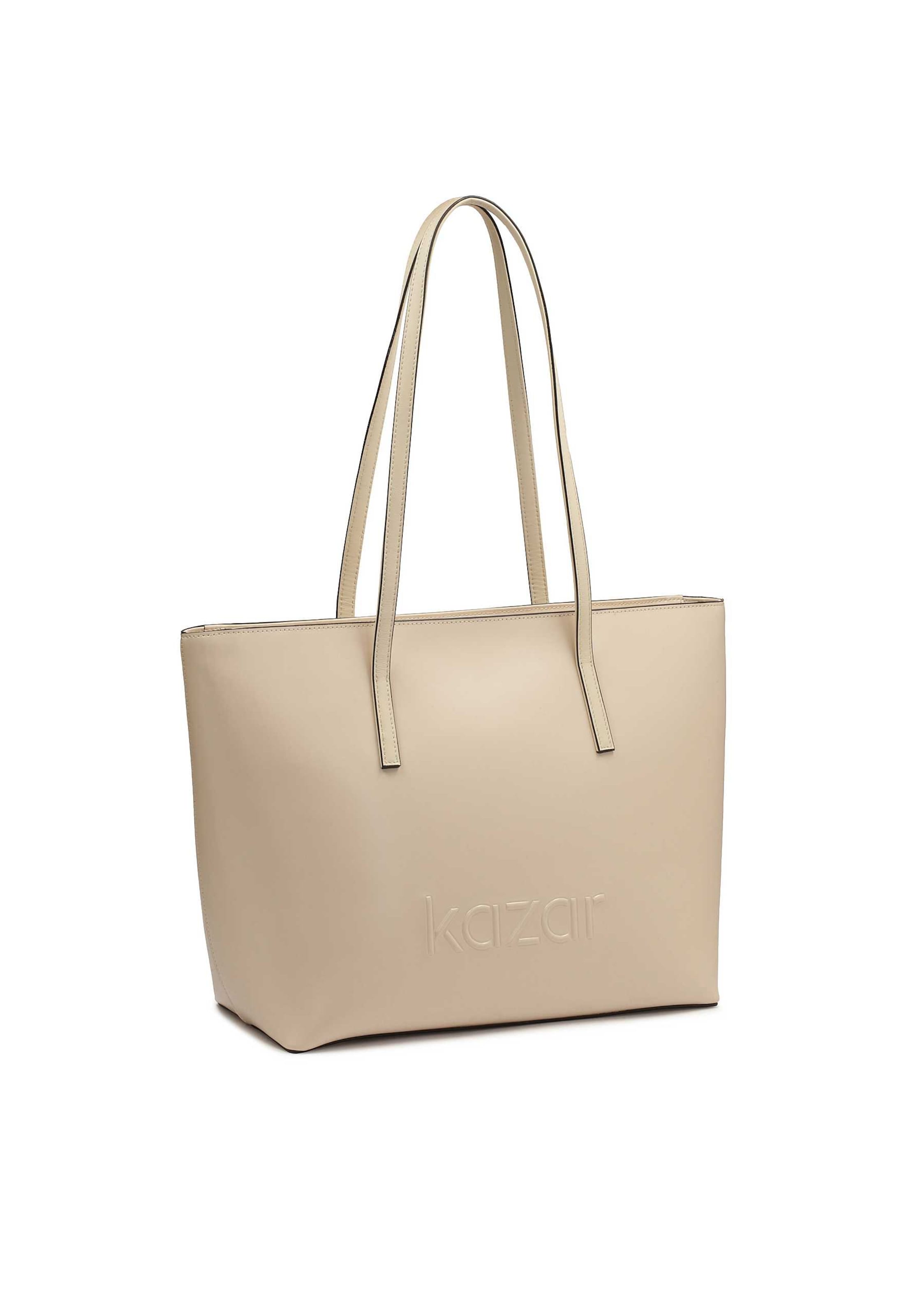 Shopper di Kazar in beige