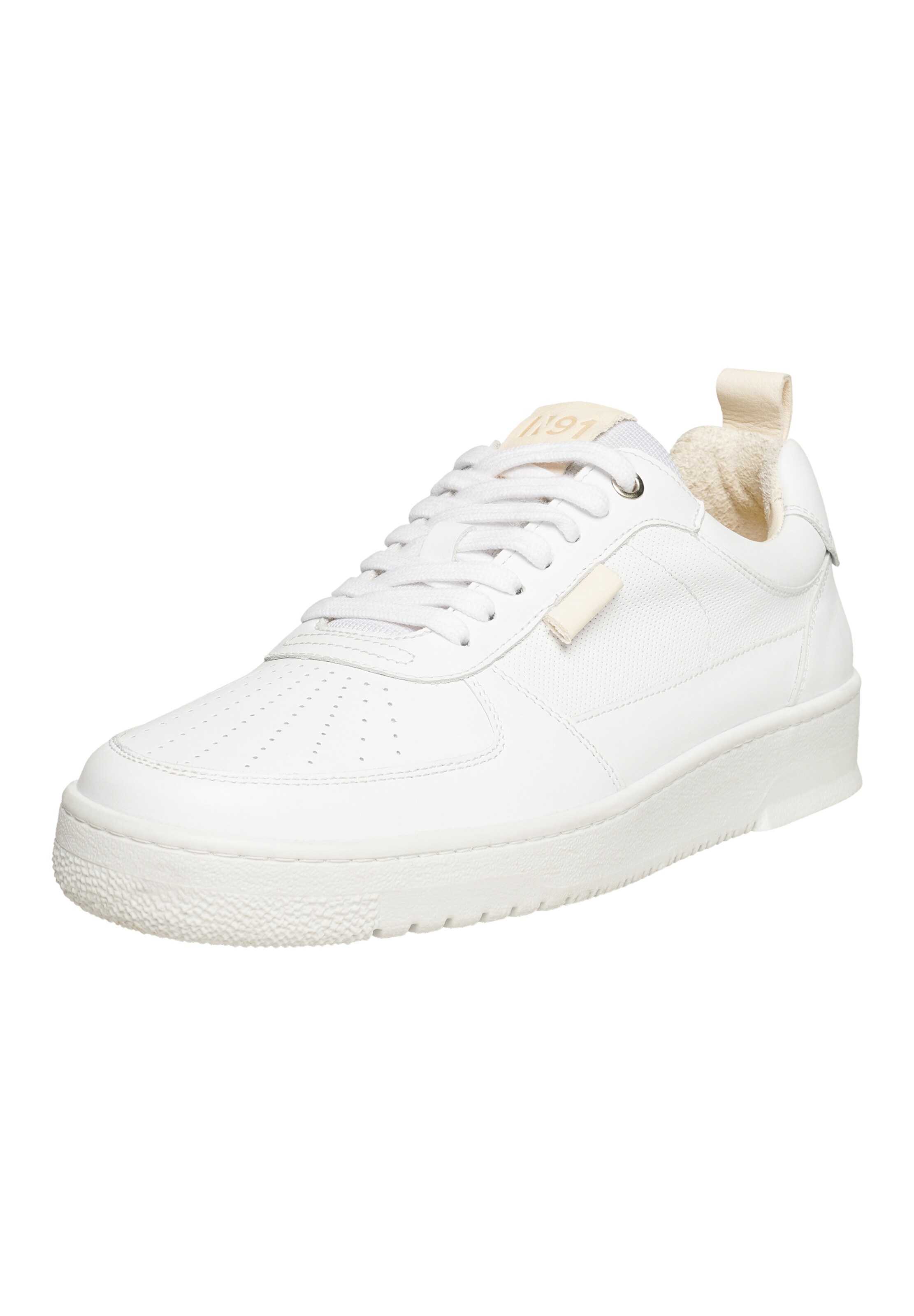 N91 Platform trainers 'Bball M AB ' in White: front