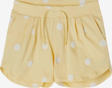NAME IT Regular Pants 'Helle' in Yellow: front