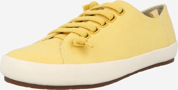 Baskets basses ' Peu Rambla' CAMPER en jaune : devant