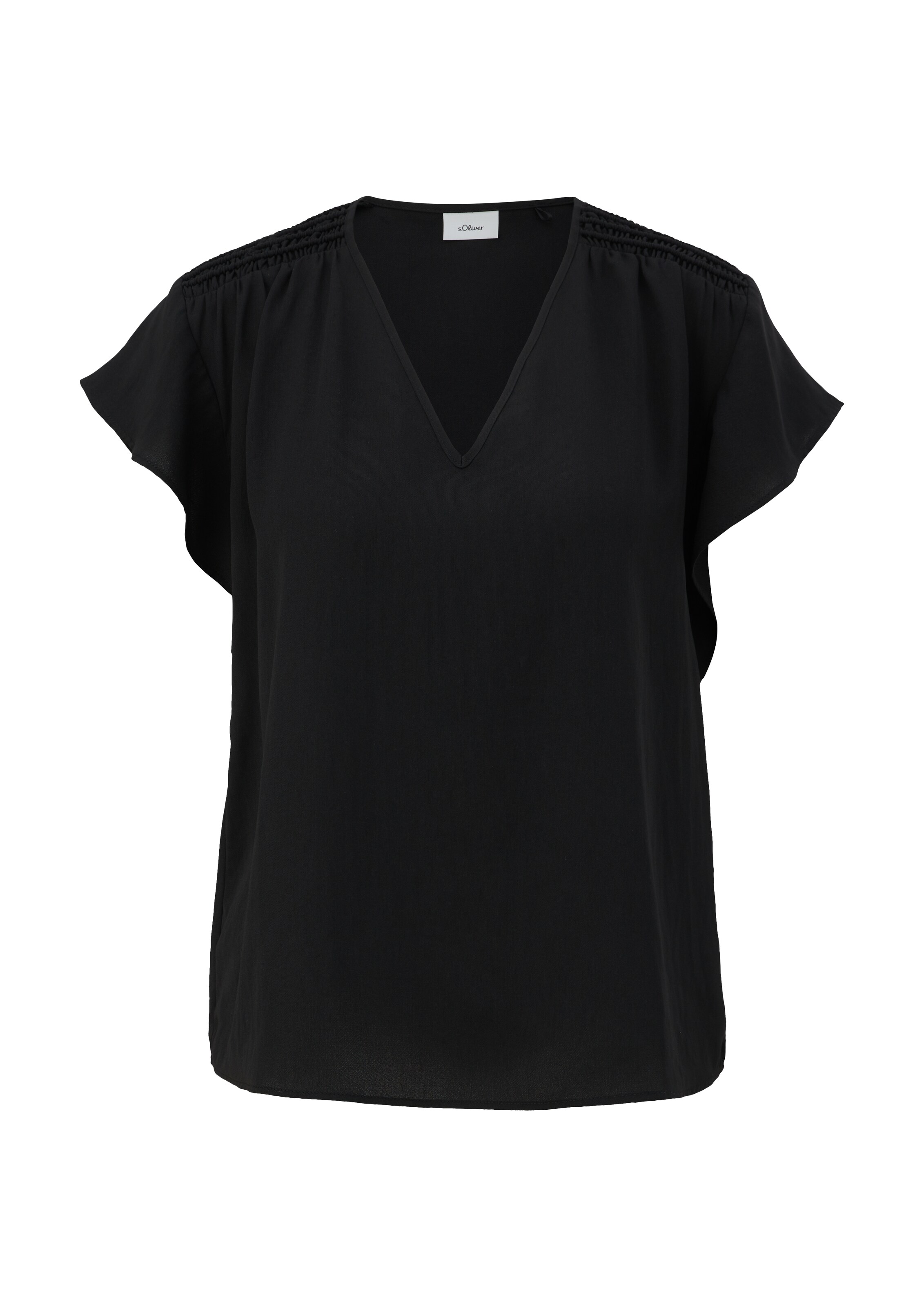 s.Oliver BLACK LABEL Blouse in Black: front