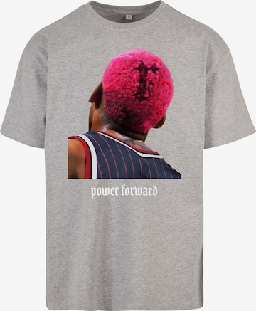 T-Shirt 'Power Forward' MT Upscale en gris : devant