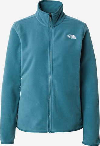 THE NORTH FACE Функциональная флисовая куртка 'Glacier' в Синий: спереди