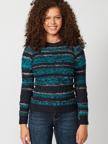 KOROSHI Sweater in Blue: front