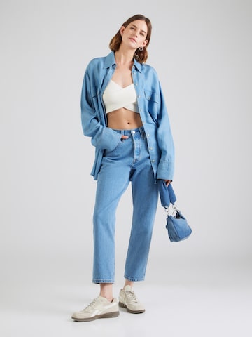 LEVI'S ® Regular Farkut '501® CROP' värissä sininen