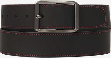 Ceinture Kazar en noir : devant