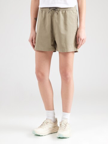 Iriedaily Regular Trousers 'Isie' in Green: front