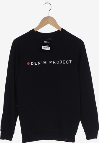 Denim Project Sweatshirt & Zip-Up Hoodie in S in Black: front