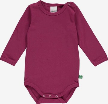 Fred's World by GREEN COTTON Body 'Langarm' in Lila: predná strana