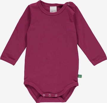 Fred's World by GREEN COTTON Romper/Bodysuit 'Langarm' in Purple: front