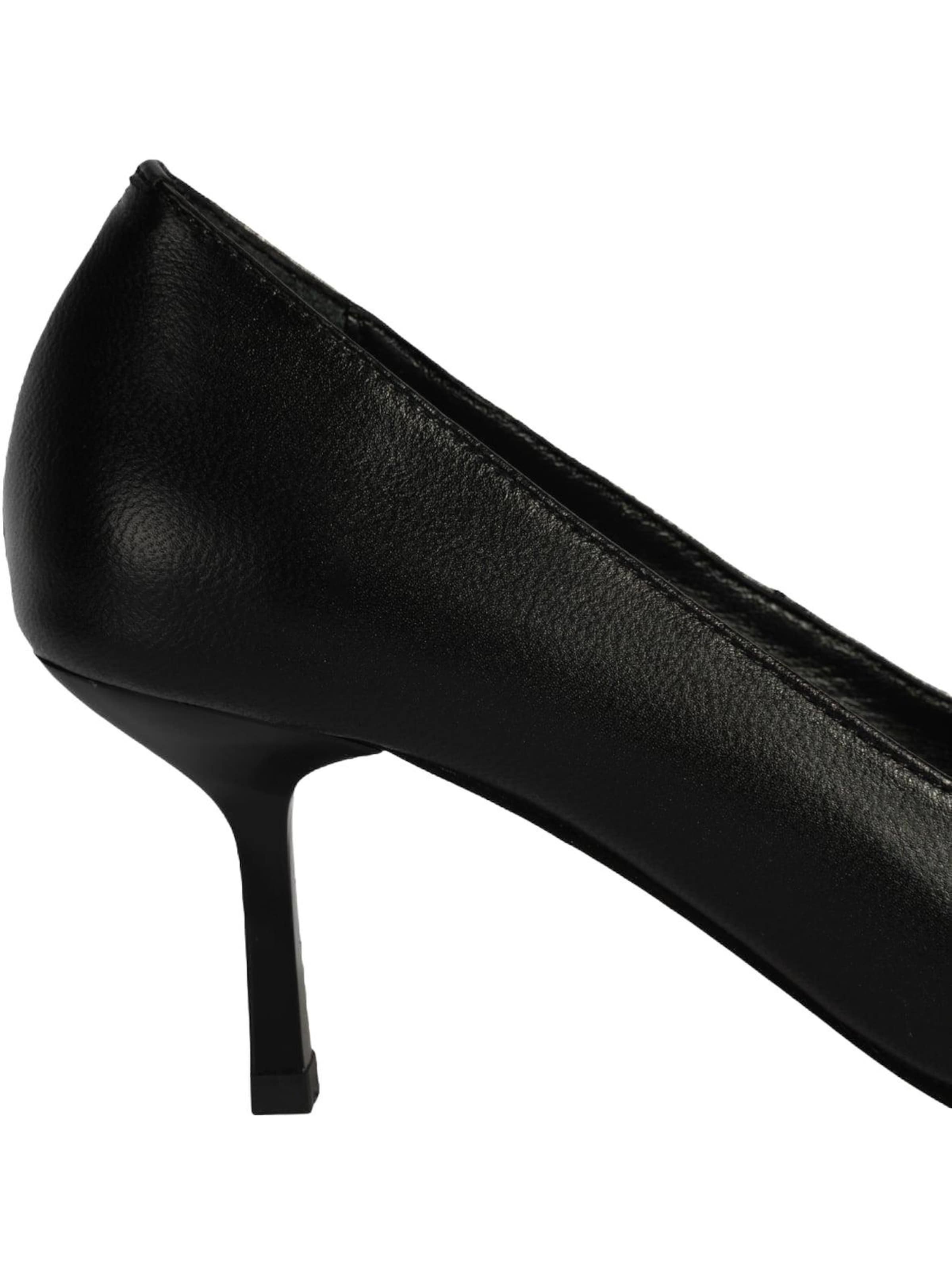 Desa - Zapatos con plataforma 'Slip-Ons' en negro