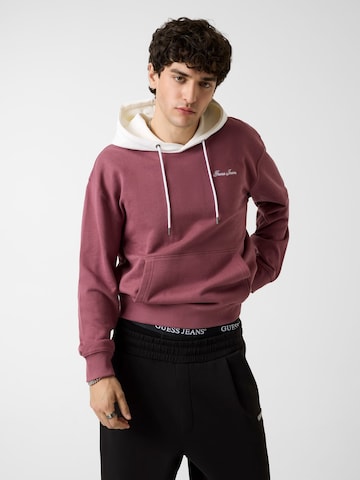 GUESS Sweatshirt in Rot: Vorderseite