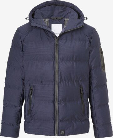 TRIBECA Winter Jacket in Blue: front