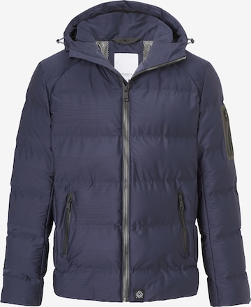 TRIBECA Winter Jacket in Blue: front