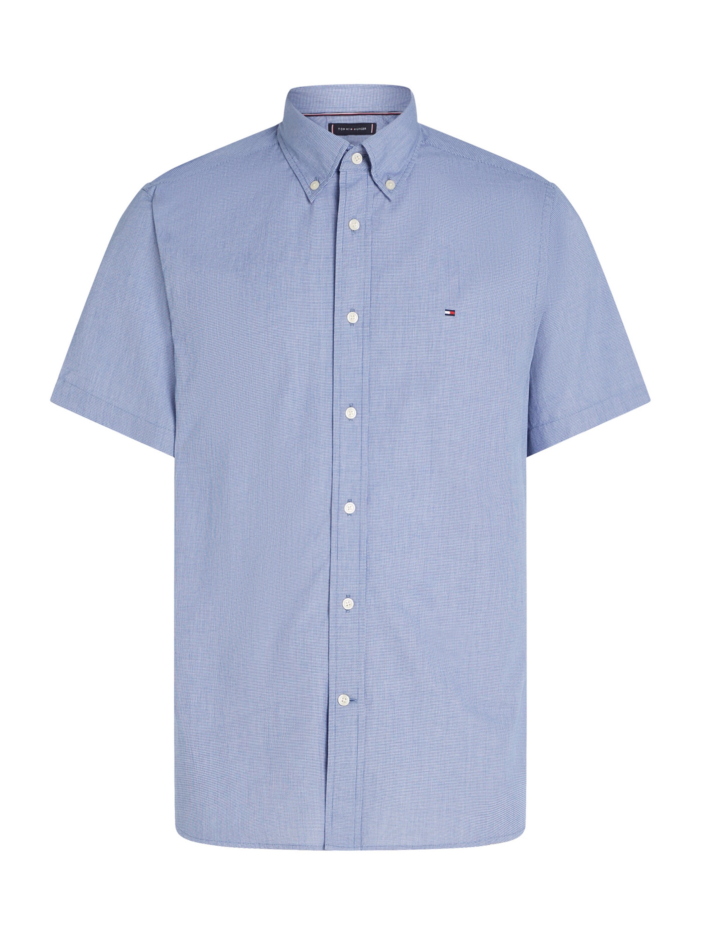 Coupe regular Chemise 'Flex' TOMMY HILFIGER en bleu : devant