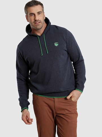 Charles Colby Sweater 'Earl Hicken' in Blue: front